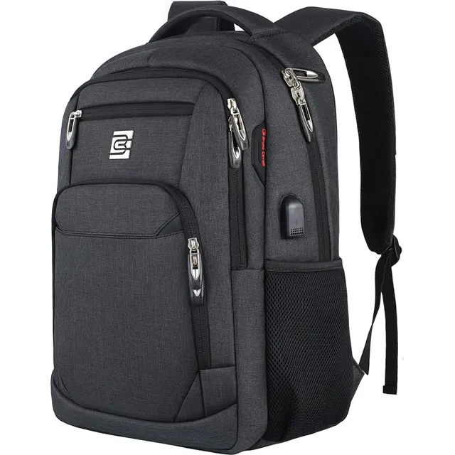 Mochila Para Computadora, Delgada Impermeable, Antirrobo Usb
