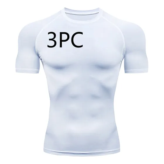 Camiseta Deportiva Absorbente Del Sudor Running Manga Corta