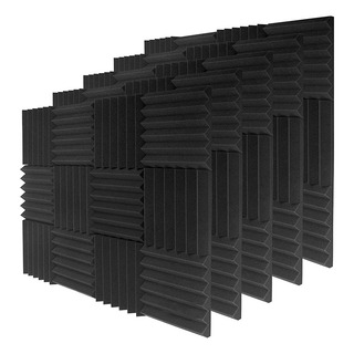 24 Unidades De Painéis De Som De Espuma De 2 Polegadas X 12 24 Unidades De Painéis De Som De Espuma De 2 Polegadas X 12