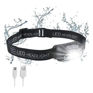 Lanterna De Cabeça Led Recarregavel 5 Modos De Longo Alcance Lanterna De Cabeça Led Recarregavel 5 Modos De Longo Alcance
