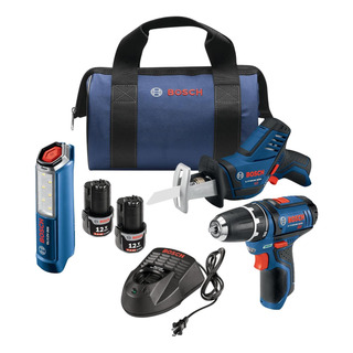 Bosch Power Tools Combo Kit Gxl12v-310b22-12v Max 3 Tool Set Bosch Power Tools Combo Kit Gxl12v-310b22-12v Max 3 Tool Set