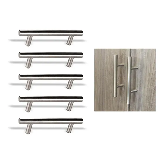 Pack 10 Tiradores Inoxidables 20 Cms 
