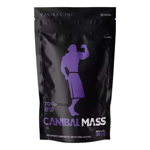 Canibal Mass Hipercalórico 3kg Baunilha - Canibal Inc. Canibal Mass Hipercalórico 3kg Baunilha - Canibal Inc.