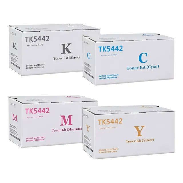 Kit 4 Toner Compatible Con Kyocera Pa2100 Ma2100 Tk5442