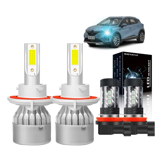 Para Chevrolet Cruze 2011-2016 8000k H13 H8 Led Foco Kit