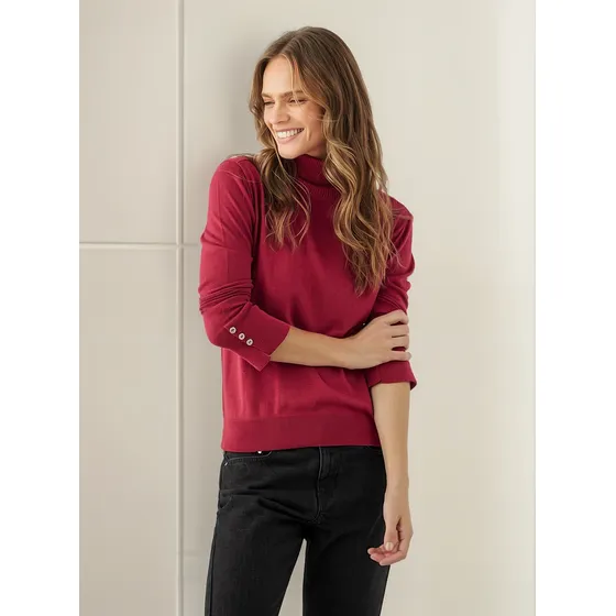 Suéter Esprit 161f107 Rosa Fucsi