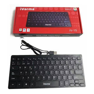 Teclado Usb Sencillo Ivarwa Con Ñ Español Teclado Usb Sencillo Ivarwa Con Ñ Español
