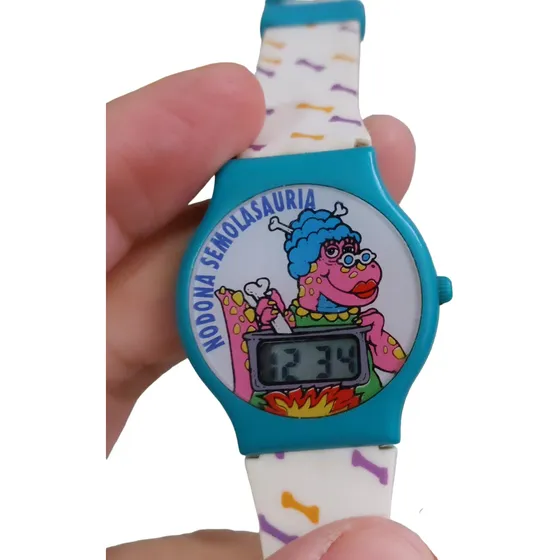 Reloj Promoción Dino Lácteos De La Lechera De Nestlé