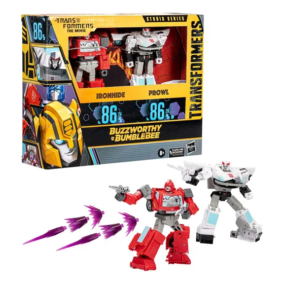 Ironhide Y Prowl Transformers Studio Series Bb8624 Y Bb8620