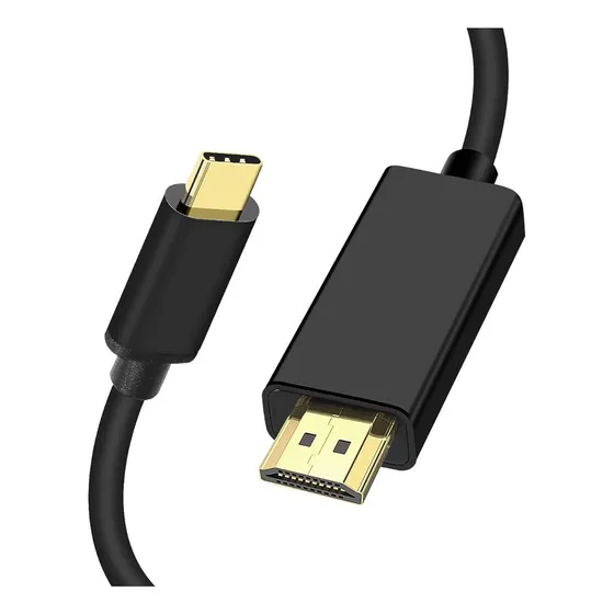 Cable Adaptador Puerto 4k Hdmi A Usb-c Convertidor Para Monitor, Proyector O Tv 180 Cm Alta Calidad Everest
