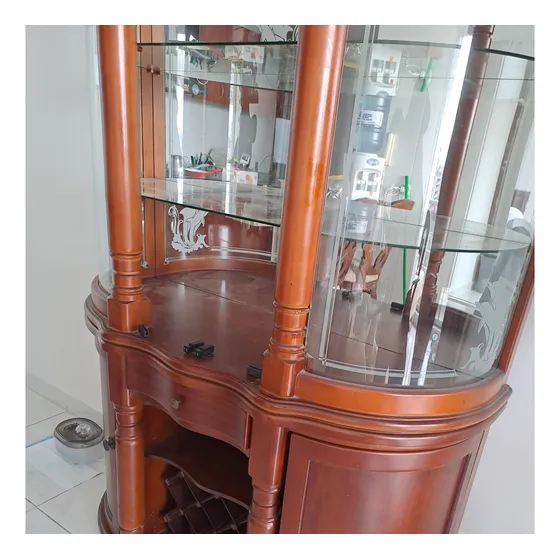 Mueble Bife En Madera De Cedro Dos Piezas