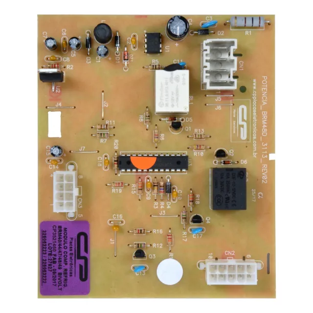 Módulo Placa Geladeira Brast  Brm40 Brm44 Brm47a Brm48