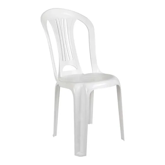 Silla De Plástico Stella Blanca