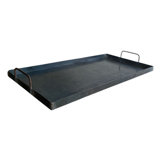 Comal Memelero 80x40 Cm Calibre 14 Acero Dulce Negro Comal Memelero 80x40 Cm Calibre 14 Acero Dulce Negro