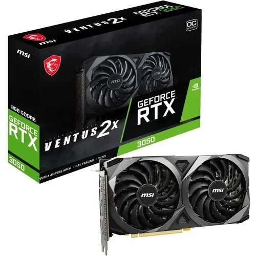 Tarjeta De Video Nvidia Msi Ventus 2x Oc Rtx 3050 8 Gb