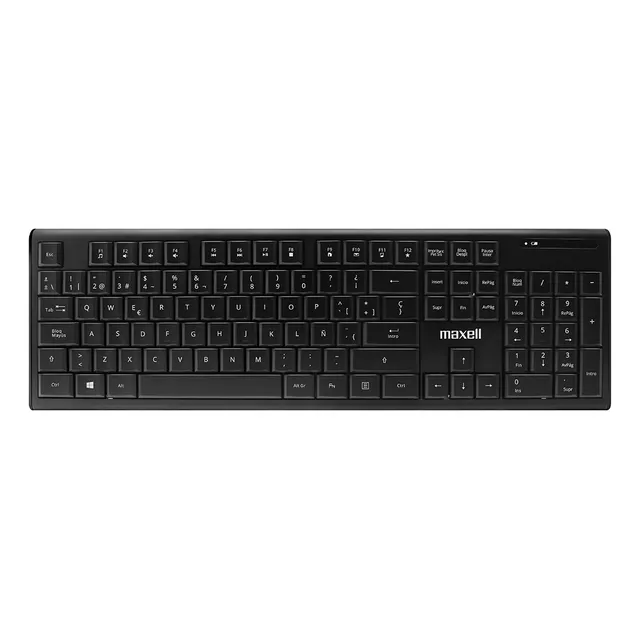 Maxell Teclado Inalamb Wkb-20 Slim 2.4ghz