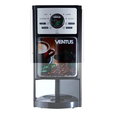 Maquina Café Industrial 4 Sabores Gaia-4s Ventus Color Negro