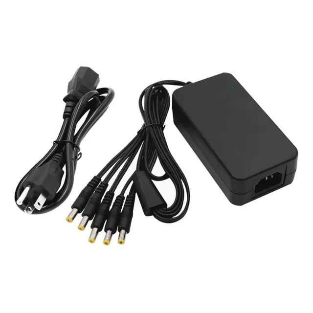 Fuente Poder Eliminador 12v 3a Y Pulpo Para Dvr Y 4 Cámaras