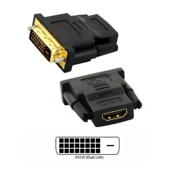 Convertidor Dvi 24+1 A Hdmi Adaptador Dvi 24+1 A Hdmi 