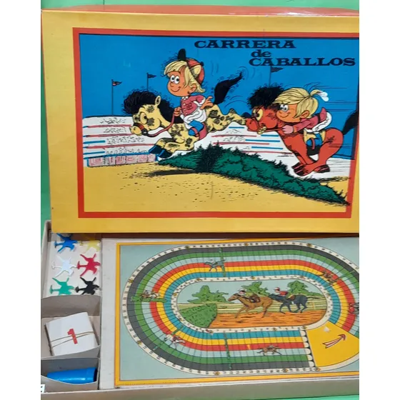 Juego De Mesa Carrera De Caballos. Argentina De 1980s