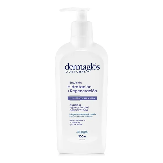 Dermaglós Hidratación + Regeneración Emulsión Corporal 300ml