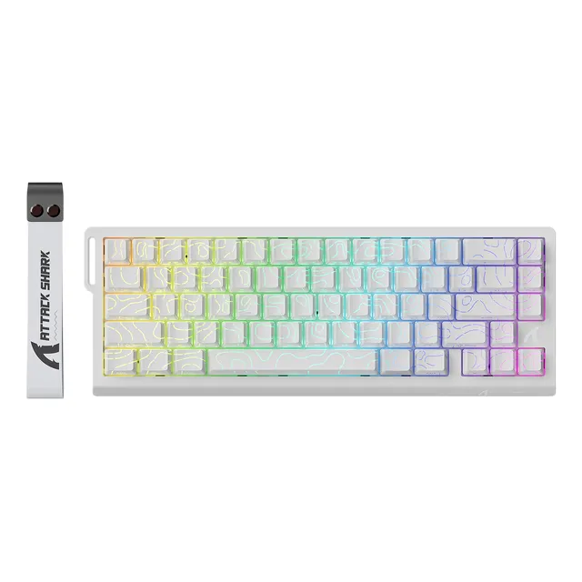 Teclado Magnético Mecánico Attack Shark X68he Rgb 8k