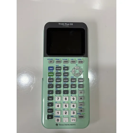 Calculadora Gráfica Texas Instruments Ti-84 Plus Ce Menta