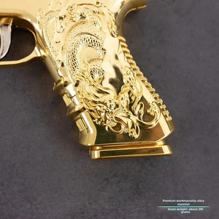 Pistola Soft Bullet - Pistola Desert Eagle Silver Dragon Mol Pistola Soft Bullet - Pistola Desert Eagle Silver Dragon Mol