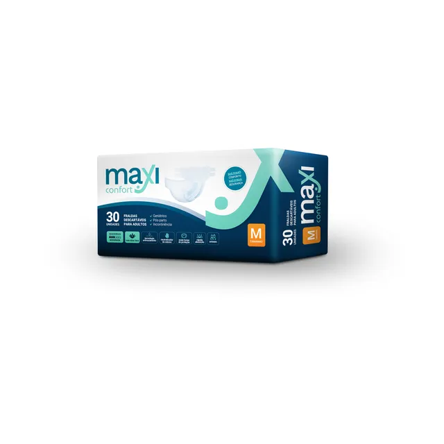 Fralda Geriátrica Maxi Confort M/g/eg Atacado Barato