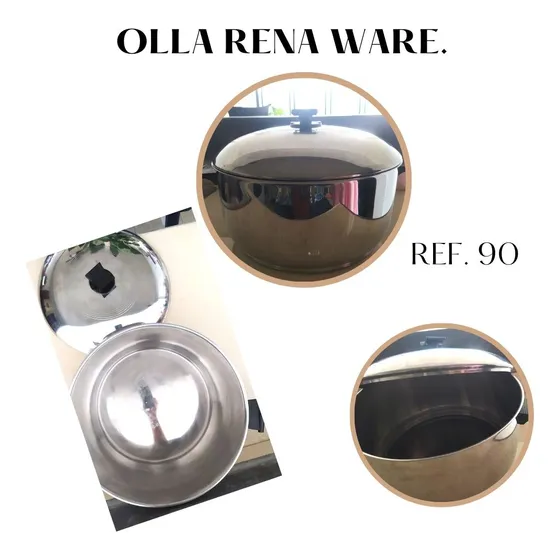 Olla Mondonguera Renaware 12 Ltrs. Usada. Acero Inoxidable.