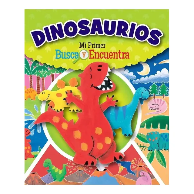 Dinosaurios. Mi Primer Busca Y Encuentra Mini:  Aplica, De Weber, Louis. Editorial Pil, Tapa Dura En Español