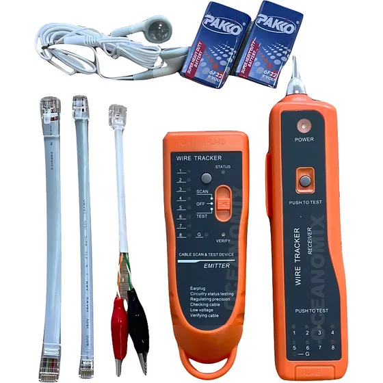 Kit Localizador de Cabos e Testador de Cabos Wh-806r Top Link+