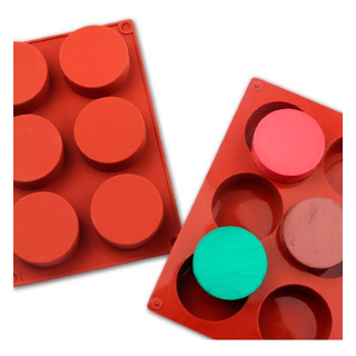 Molde Silicon Circulo Redondo Jabon Resina Reposteria Molde Silicon Circulo Redondo Jabon Resina Reposteria