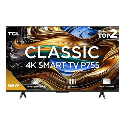 Smart Tv 75'' Google Lcd 75p735 4k Uhd Tcl Bivolt | MercadoLivre