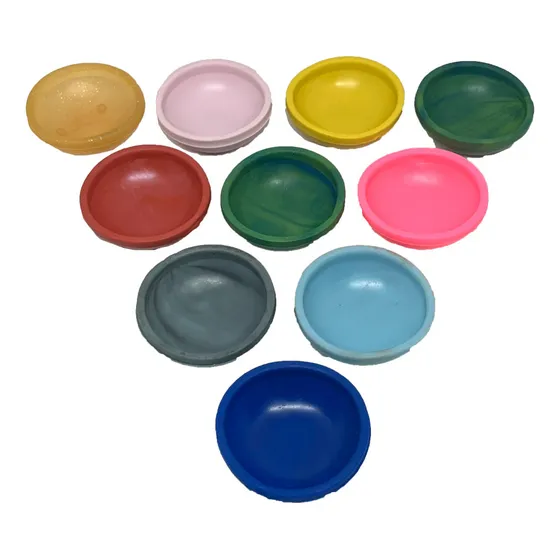 Kit 10 Cuias De Silicone Magnatas Redonda