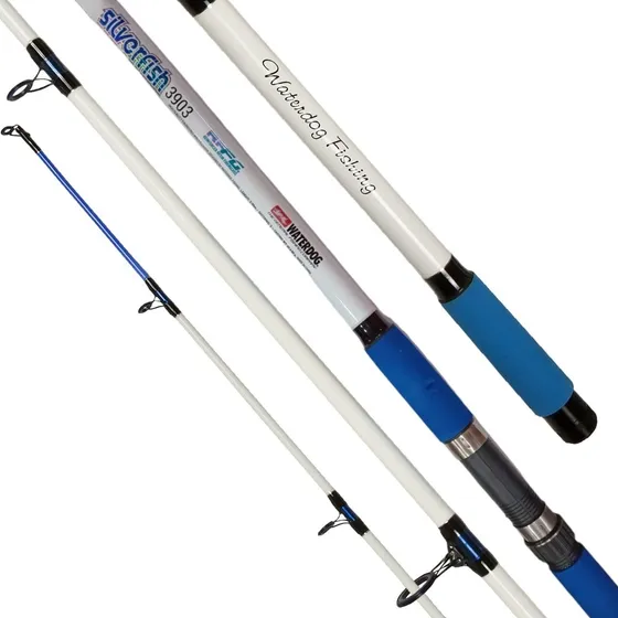 Caña Waterdog Silver Fish 390 3 Tramos Pesca Variada Rio Mar