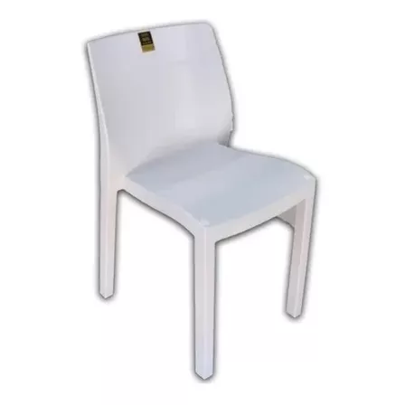 Silla Paris Blanco Mascardi Reforzada Plastico - Córdoba