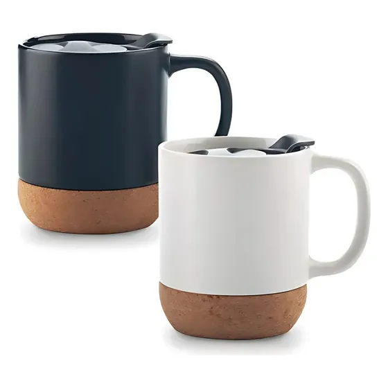 Tazas 15oz Con Base De Corcho Personalizadas