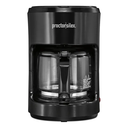 Cafetera De Goteo 10 Tazas Color Negro Marca Proctor Silex