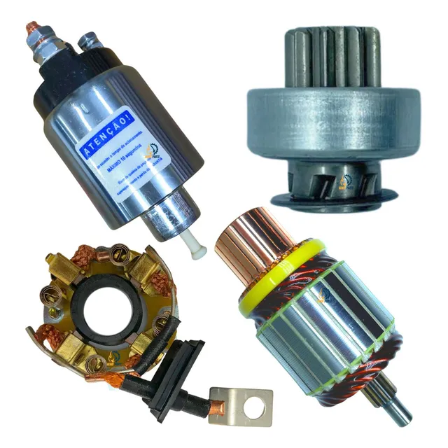 Kit Reparo Motor Partida Compatível Delco Remy Montana Astra