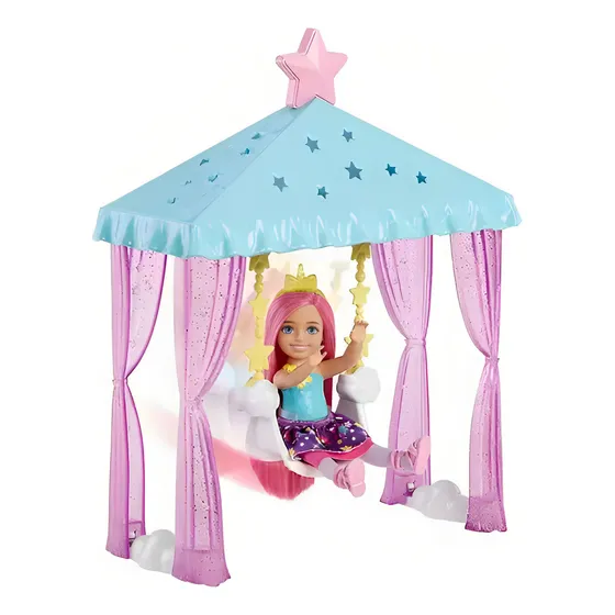 Muñeca Barbie Dreamtopia Chelsea Magic Cloud Balance Hlc27 Mattel juguete infantil mágico