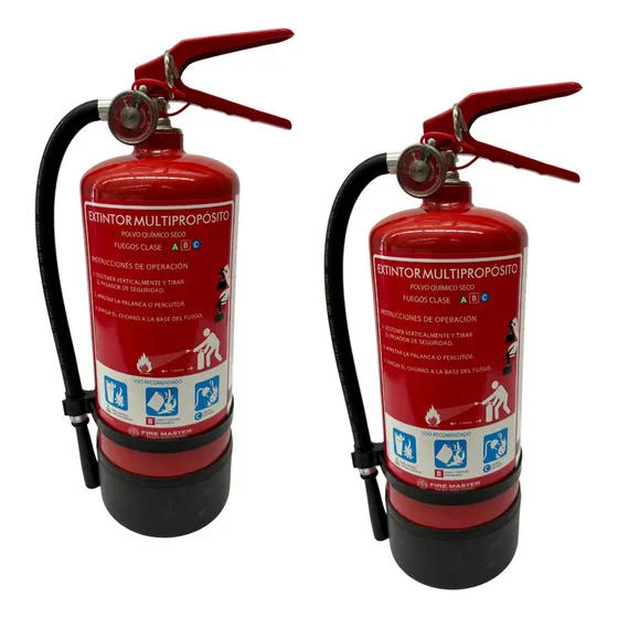 Pack 2 Extintor Hogar Firemaster - Envío Gratis A Todo Chile