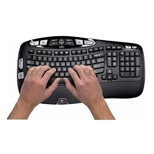 Mk550 Wireless Wave K350 Combo Teclado Raton Incluye Larga M