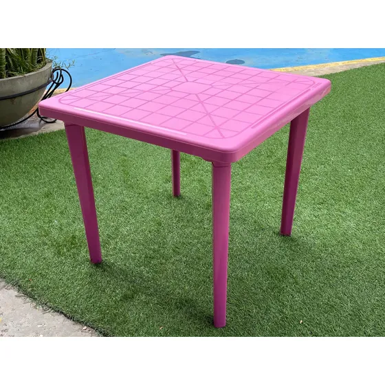 Mesa Infantil Plastica Desarmable Para Niño Gama De Colores