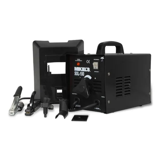 Soldadora De Arco Electrico Mikels 100 Amp + Careta Incluida