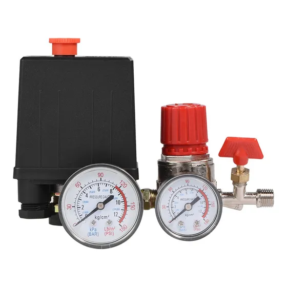 Manifold Para Compresor De Aire Interruptor Válvula Presión
