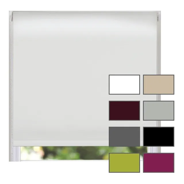 Cortinas Roller Blackout 100% Bloqueo Vinilica Origen Usa M2
