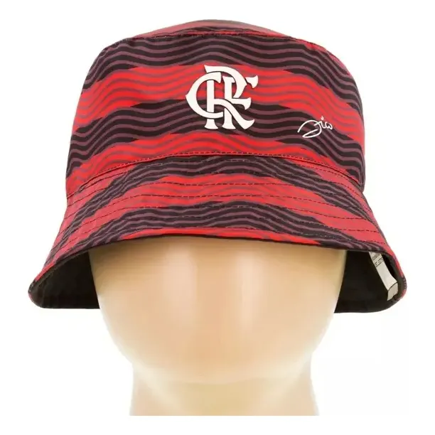 Chapéu Bucket Hat Dupla Face Flamengo Licenciado