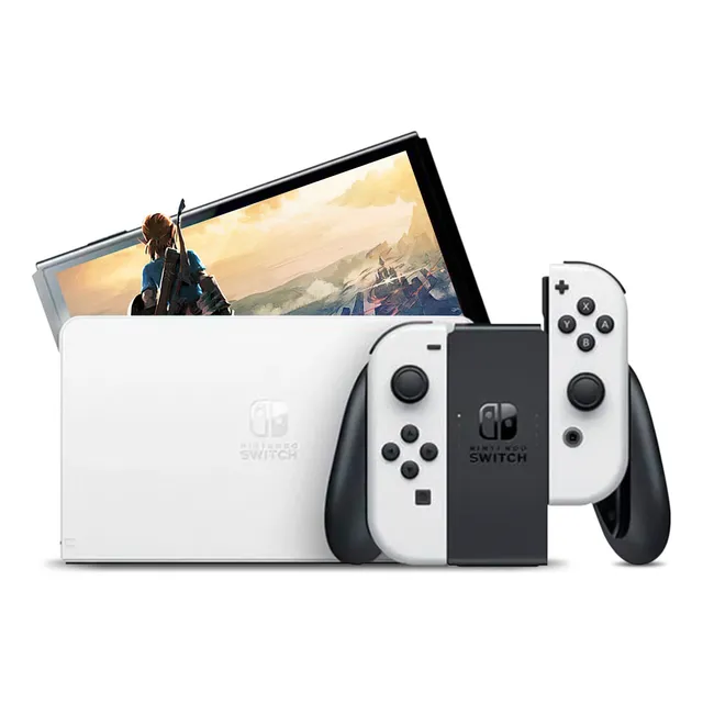 Nintendo Switch Oled 64gb Standard Color Blanco Y Negro