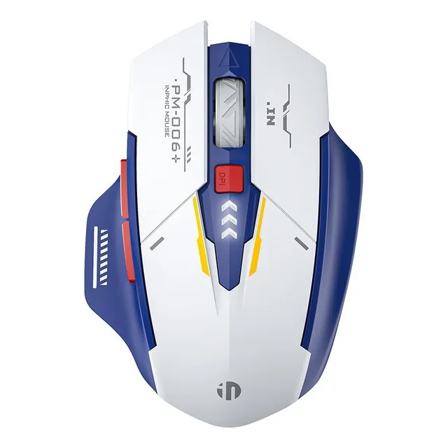 . Mouse Ratón Óptico Inalámbrico Silencioso Click Receptor